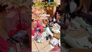 Ranking Funniest Spoiled Kids Getting Gifts 🤣😹#funny #comedy #youtubeshorts #shorts #prank #fails