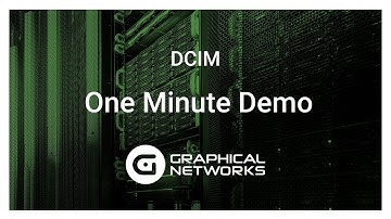 netTerrain DCIM: One Minute Demo