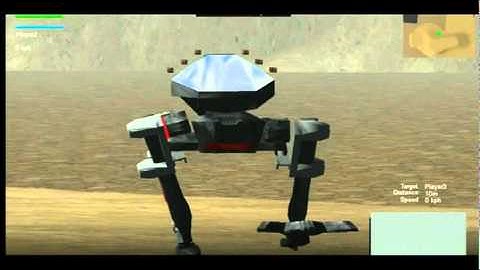 Unity3d Mech Walker (First Steps)