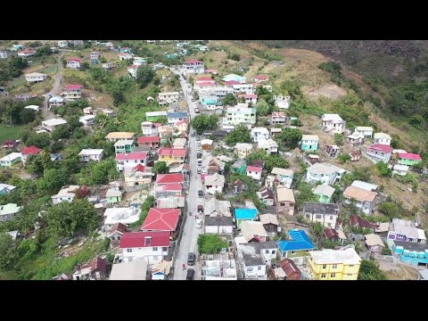 Different Aerial View of Salisbury Dominica - YouTube