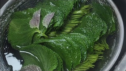 깻잎을 이렇게 드셔보세요!! 매일 먹어도 질리지않는 밥도둑반찬이 됩니다/깻잎볶음 Stir-fried perilla leaf fish cake