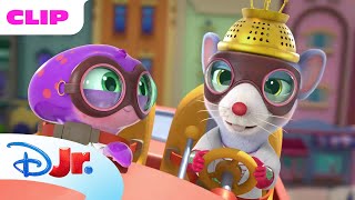 Cleaning up the City ♻️ | SuperKitties ⭐ | Disney Jr. MENA