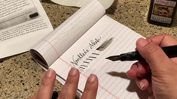 📦 Unboxing the ✨Awesome Noodler’s AHAB Flex Fountain Pen - Review