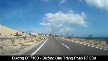 Từ Đồi Cát Bay (Hòn Rơm, Mũi Né) qua Bàu Trắng đến Phan Rí Cửa (Bình Thuận) - 44km