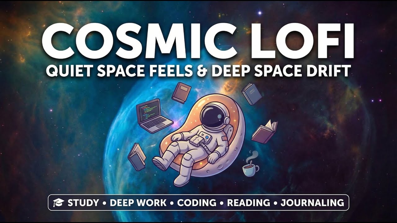 Cosmic Lofi Beats 🌌  Deep Space Chill Music | Lofi Hip Hop for Study, Focus & Relaxation