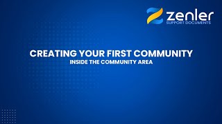 👉 Communities - Creating Your First Community