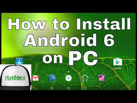 How to Install Android 6.0 Marshmallow (Android-x86 ) on PC using VMware Workstation Tutorial [HD]