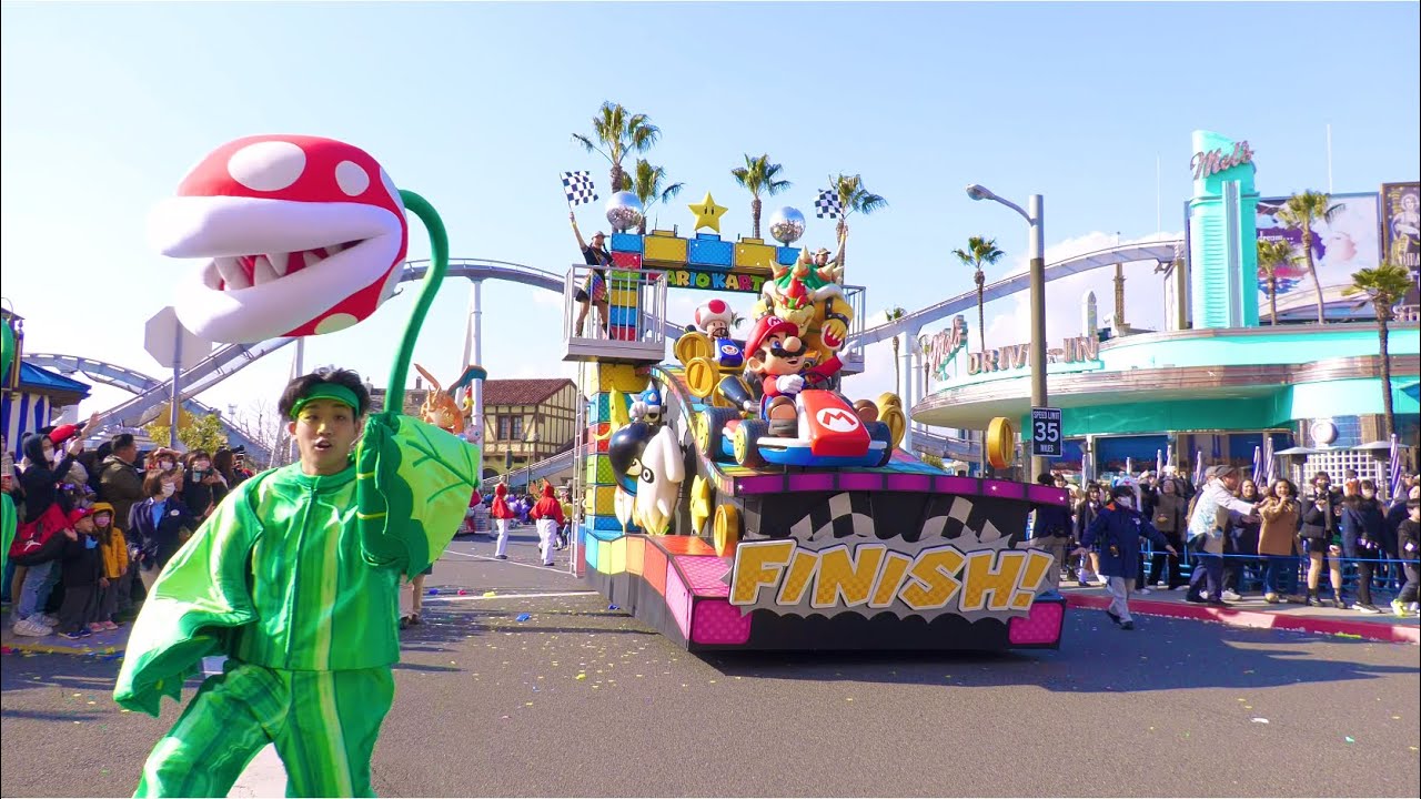 【4K】USJ（NO LIMIT! パレード）2024.2.10-14:00