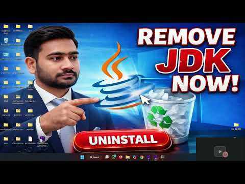 How to Uninstall JDK from Windows 10 & 11  Remove Java Completely