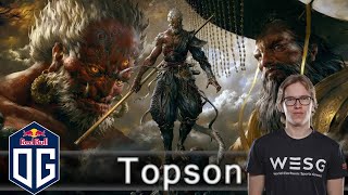 OG.Topson Monkey King Gameplay - Ranked Match - OG Dota 2.