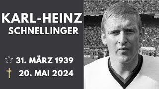 Karl-Heinz Schnellinger, deutsche Fußballlegende mit 85 Jahren verstorben
