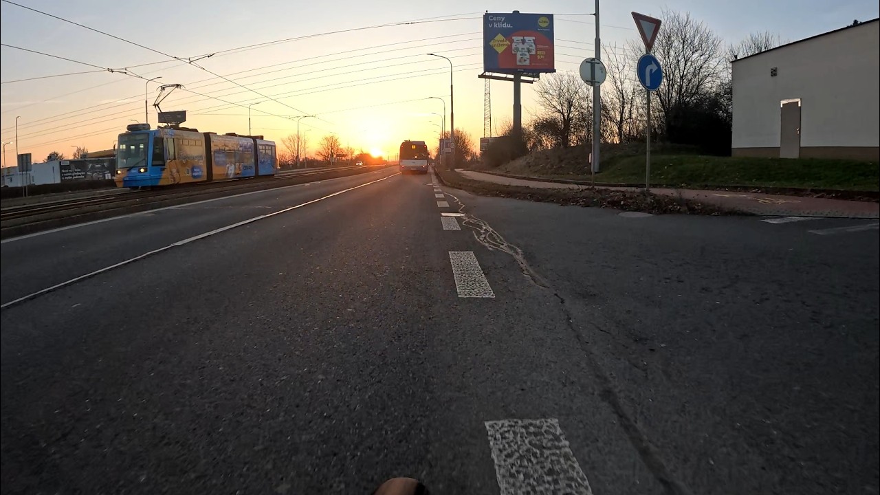 Ranní jízda na gravelu - celé video - zajímavé momenty v popisku pod videem