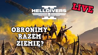 Helldivers 2 PL Po Polsku LIVE Gameplay Poradnik Super Ziemia Ponownie Wzywa