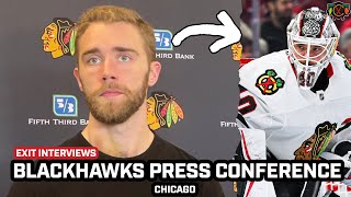 Spencer Knight is Fired Up About the Blackhawks’ Young Core in 2025