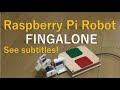 [Raspberrypi] A Crawling Robot, Fingalone [Robot]