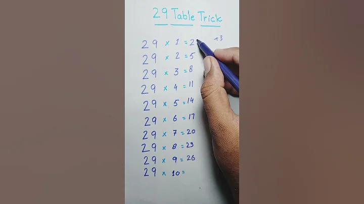 29 table trick #viral #youtubeshorts #shorts