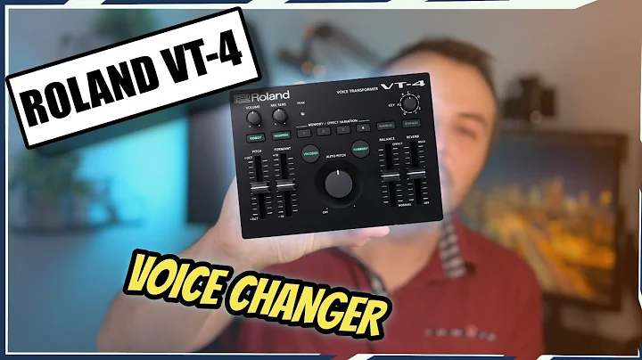 Transformer sa voix en live avec le Roland VT4