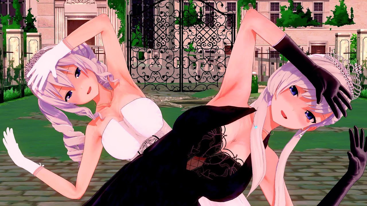 【MMD】艦これ 鹿島 ＆ アズレン ベルファストで『ロミオとシンデレラ』 1080p [KKVMD]