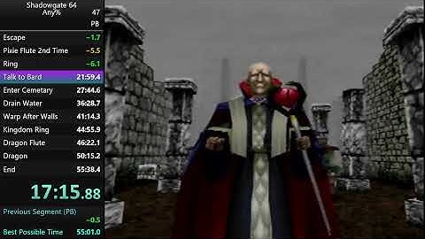 [WR] Shadowgate 64 Any% in 55:12