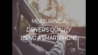 Measuring a driver's quality using a smartphone | ZDNet