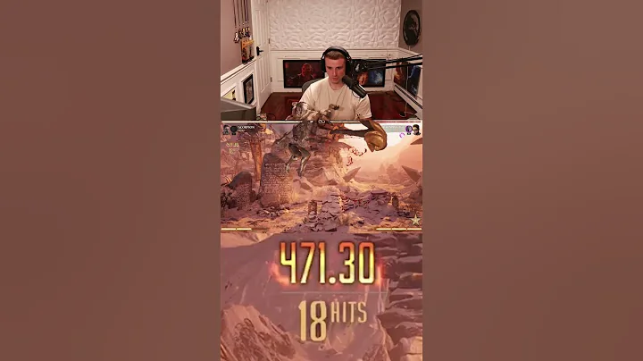 60% SCORPION COMBO WITH GORO! #shorts