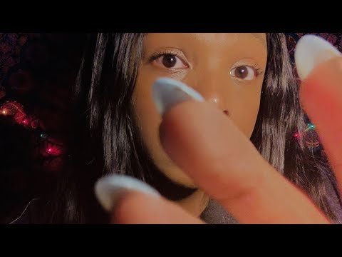 ASMR fishbowl effect pt. 2 | tapping + “inaudible whispering” (kinda)