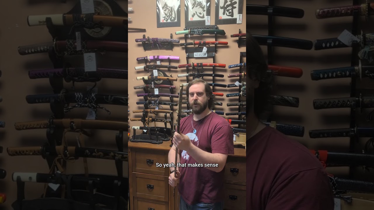 how to display a Japanese kyu Gunto #katana #sword