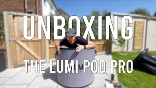 Lumi Therapy Pod Pro UNBOXING #icebath #coldplunge #unboxing