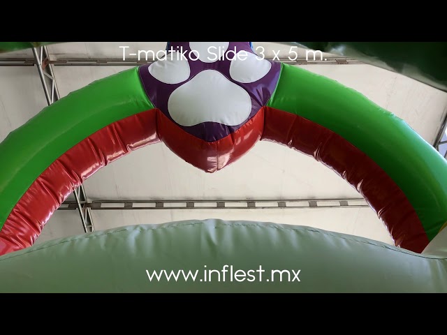 Juego Inflable INFLEST T-Matiko Slide 3x5 m.