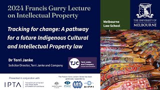 2024 Francis Gurry Lecture in Intellectual Property