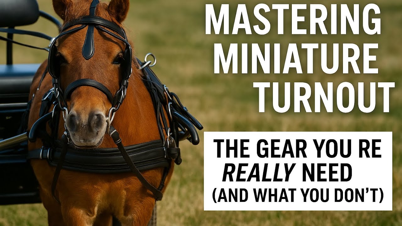 Освоение навыков езды на миниатюрной лошади | Снаряжение, которое вам ДЕЙСТВИТЕЛЬНО нужно (и то, ...