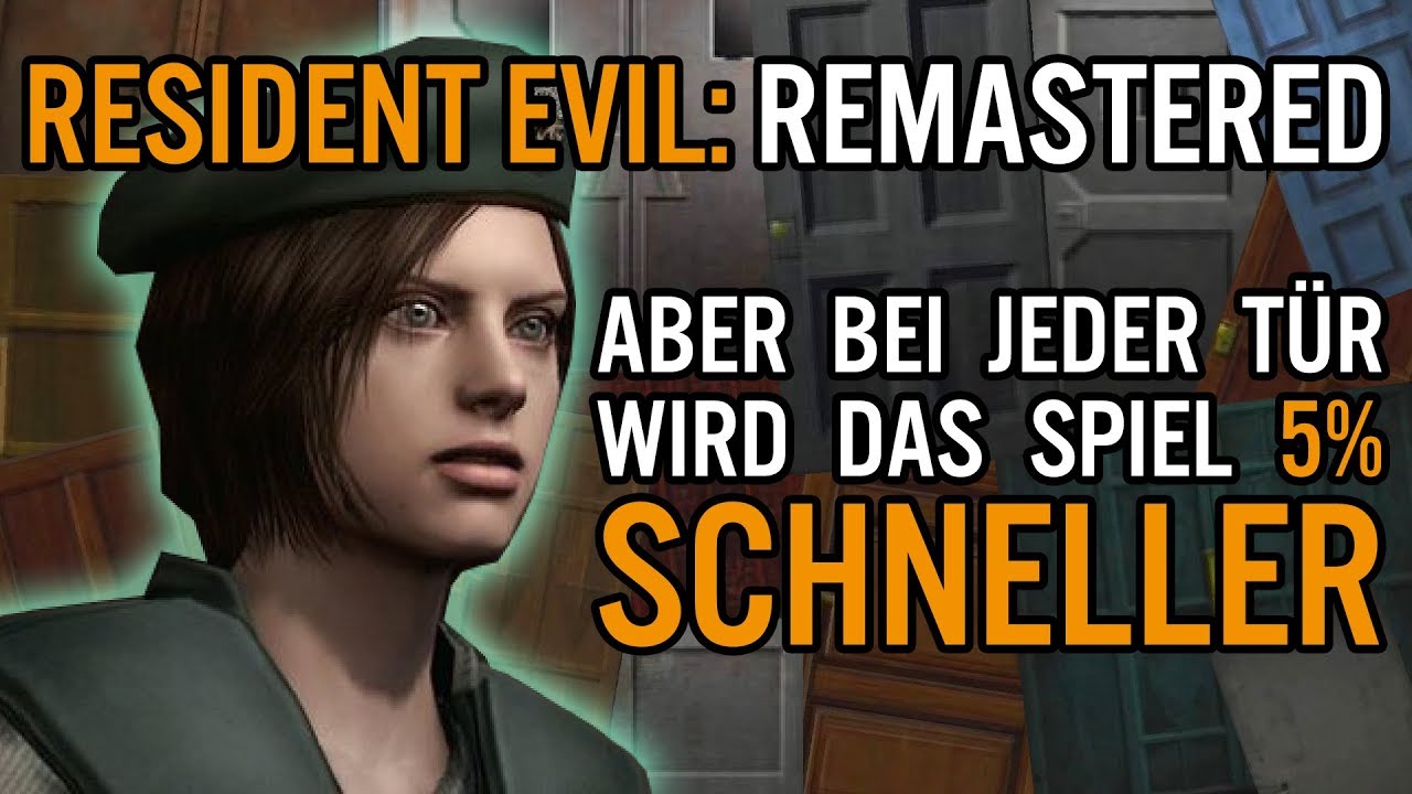 Resident Evil HD Remake - Aber jede Tür macht es 5% schneller