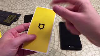RhinoShield [Impact-Resistant] Hammer Tested Screen Protector For OnePlus 5 Unboxing and Review