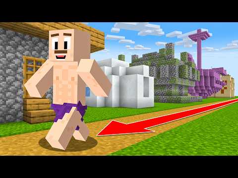 Ref:FdAs3mppBSQ Walking SPAWNS STRUCTURES in Minecraft