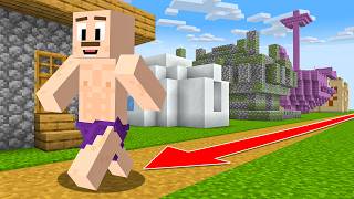 Information Walking SPAWNS STRUCTURES in Minecraft Guide