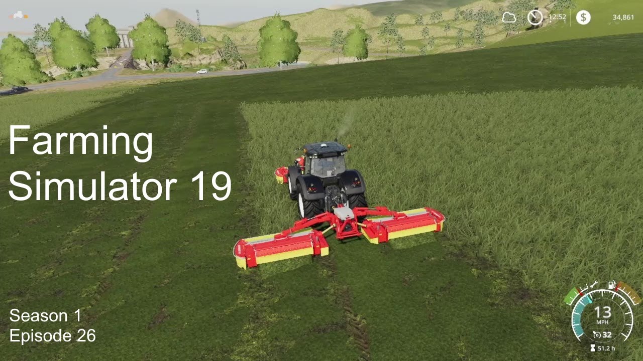 Farming Simulator 19 | How To Make Money Mowing Grass | Season 1 Episode 26