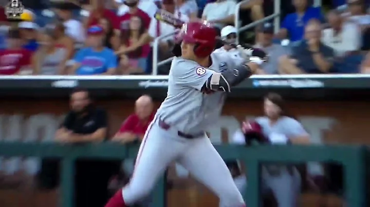 Arkansas Brady Slavens hits 436 ft home run - the ...