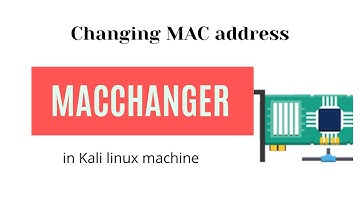 Changing MAC address using MACCHANGER in Kali Linux