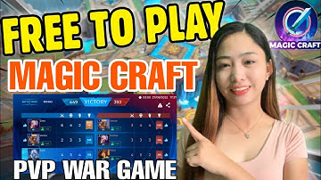 PLAY TO EARN NFT GAME MAGIC CRAFT BETA TESTING! | PVP WAR GAME EARN $MCRT TOKENS!