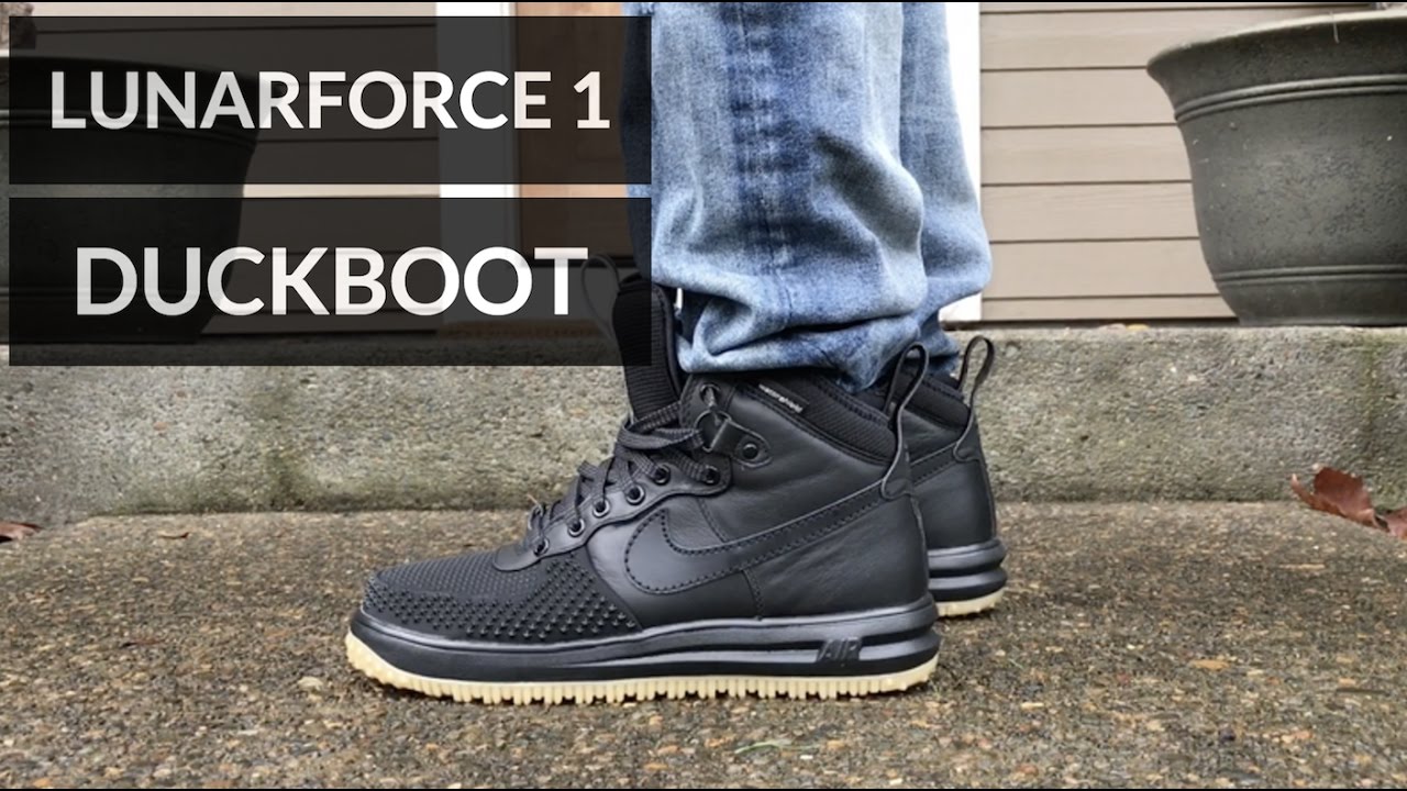 nike lunar force 1 duckboot low review