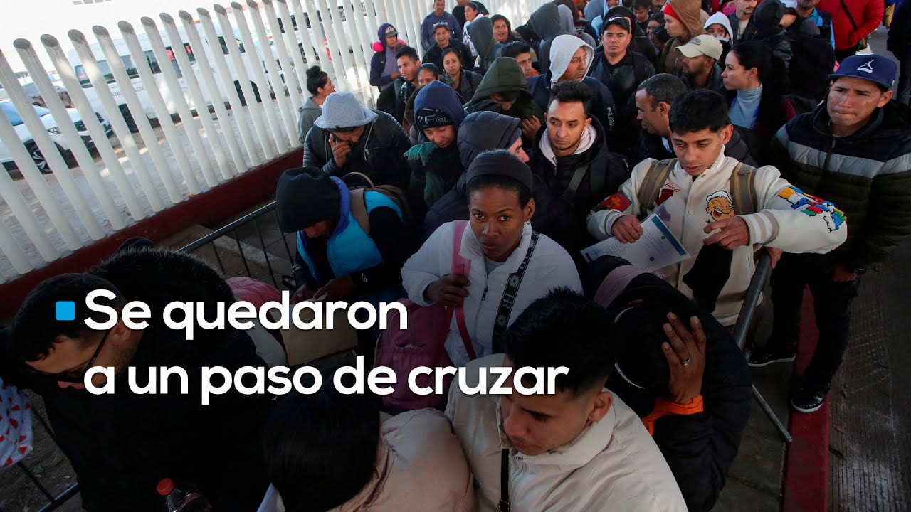 Se quedaron a un paso de cruzar. Un grupo de migrantes quedó varado en Ciudad Juárez