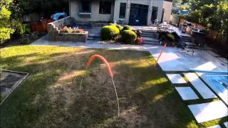 PeasantCopter Backyard FPV Course 6-30-15