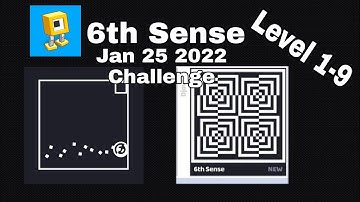 Fancade - 6th Sense | level 1-9 Gameplay | Jan 25 2022 Challenge
