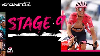Magnificent day for Australian cycling! | 2022 Giro d’Italia - Stage 9 Highlights | Eurosport