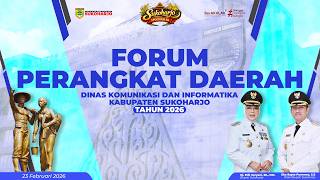 Forum Perangkat Daerah Dinas Komunikasi dan Informatika Kabupaten Sukoharjo Tahun 2026