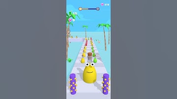 Juice Run Gameplay All levels IOS -19 #shorts#juicerun#jackandroid#androidiosgamer#gmdgames #pikaguy
