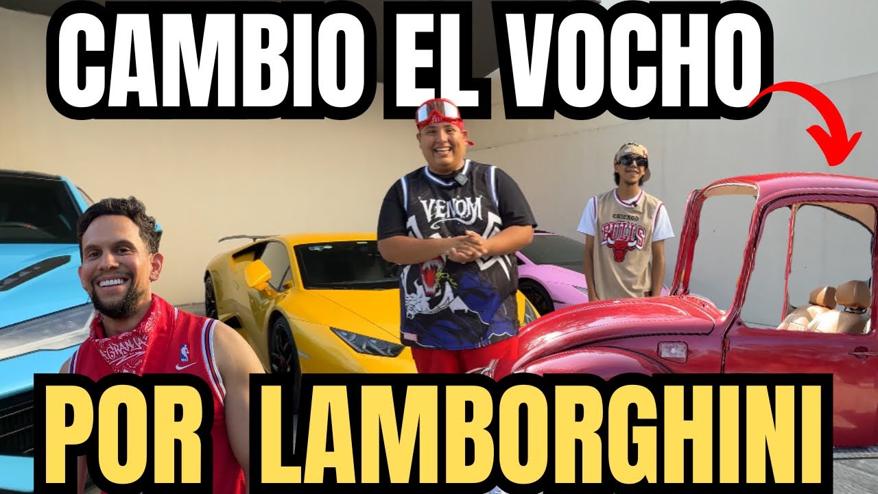 ¡El bocho más cotizado VS Lamborghini en Monterrey!