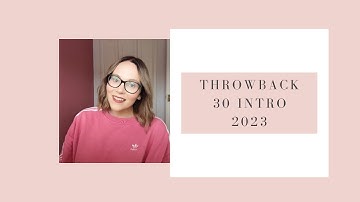 THROWBACK 30 INTRO 2023 | #Throwback30PP5 | PANtastic Ladies Collab