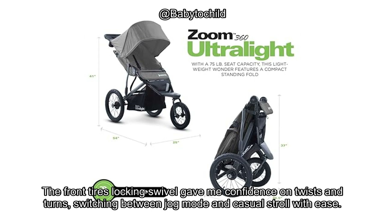 Is the Joovy Zoom360 Jogging Stroller Safe and Easy? Honest Review