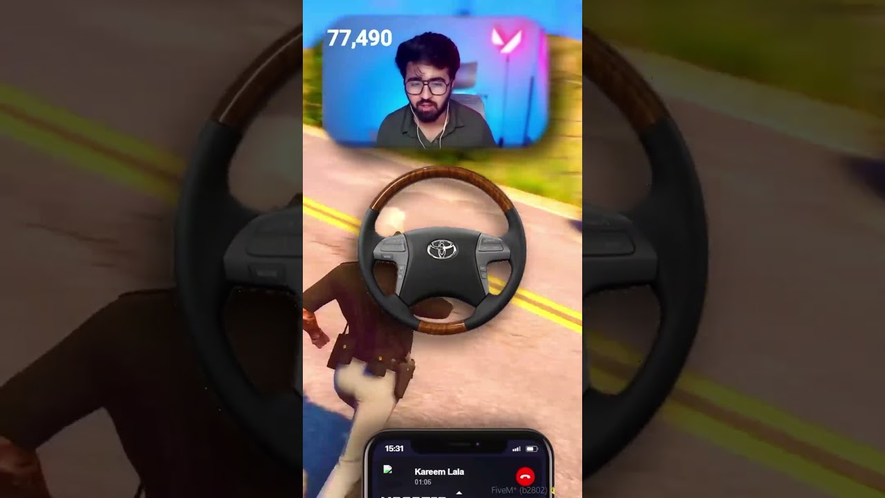 Karim Lala vs Jimmy Parker Bajlesh Jodi ft. @SnaxGaming #gta #shortsfeed #shorts #gta5 #gtarp